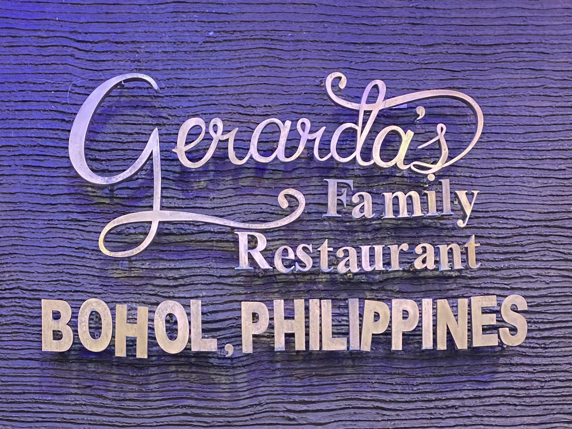 Dinner at Gerarda’s Family Restaurant